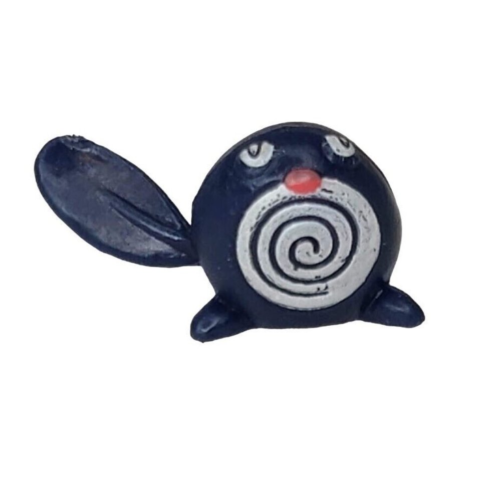 Pokemon 2000s Mini Vinyl RL Gumball Miniature Size Poliwag Action Figure .75"